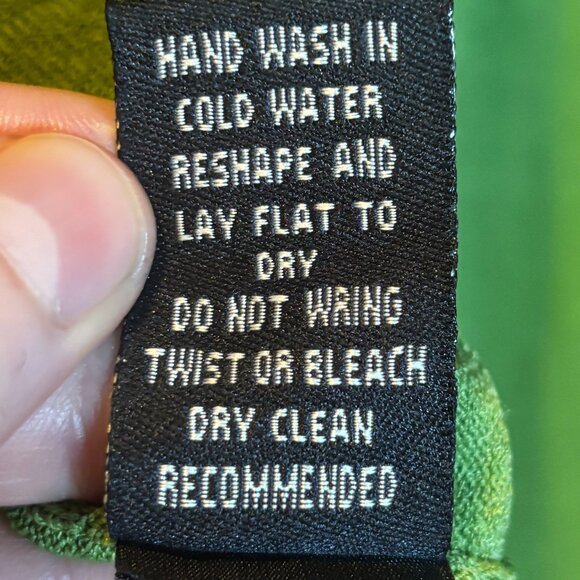 BCBG Max Azria Green Cardigan with Sequin Flowers Size Medium - Picture 5 of 6